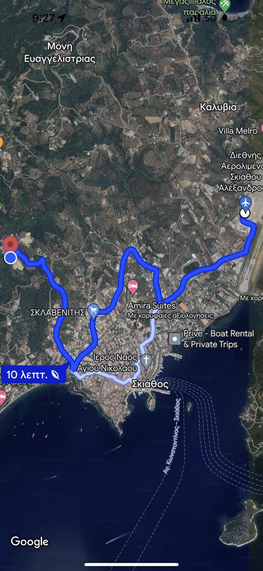 Skiathos Poseidon Apartment エクステリア 写真